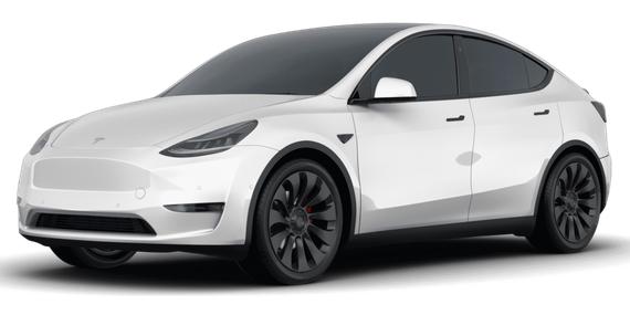 TESLA MODEL Y 2021 5YJYGDEF6MF256654 image
